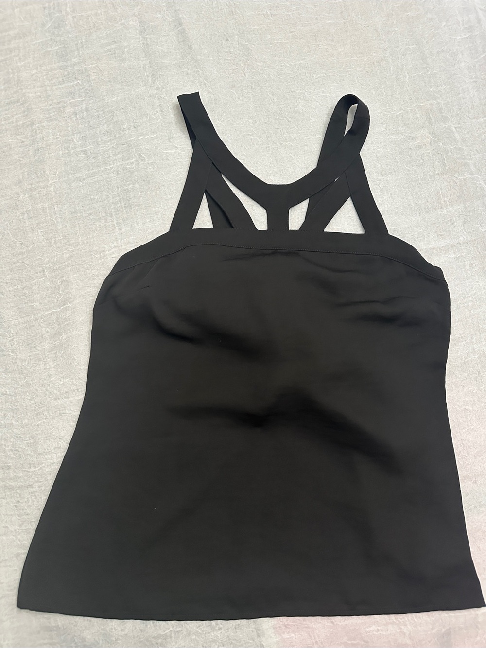 Black Strappy Women’s Tank Top